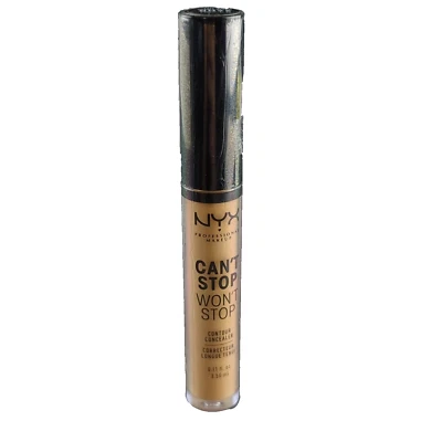 NYX Can't Stop Won't Stop Matte Finish Contour Concealer 24h Full "Warm Honey" - Image 1 of 4