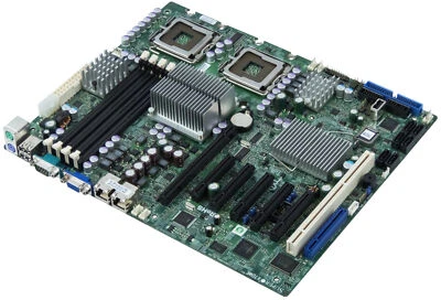 Supermicro X7DWE 2x LGA771 4x DDR2 Fbdimm Pcie Pci-X SATA - Image 1 of 3