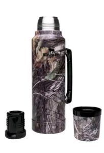 STANLEY Classic Vacuum Bottle 1.4L BOTTOMLAND Mossyoak CAMO Top CUP HUNTING ‼️ - Picture 1 of 4