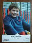 James Martin Peter Beale Eastenders Hand Signed Autograph Fan Cast Photo Card
