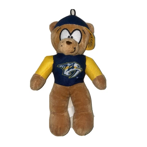 Nashville Predators Hockey NHL Good Stuff Plush Souvenir Mascot Stuffed Bear 10” Cover
