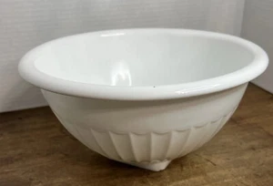 Vintage Hocking Glass Co. Vitrock White Milk Glass Mixing Bowl - Picture 1 of 14