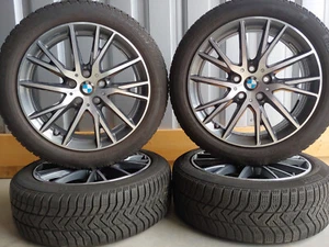 Original BMW 1er F40 2er F44 17 Zoll Winterräder 489 Felgen DOT20 +6mm Reifen - Bild 1 von 10