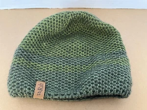 Rab Womens Mojette Knitted Beanie Hat One Size Green - Picture 1 of 7