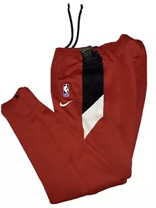 RARE NBA Houston Rockets ENGINEERED Nike Dri-Fit Warm Up Therma Flex Pants L-TAL - Picture 1 of 5