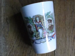 WADE BEAKER COMMEMORATIVE END WW1 EAST BUTTERWICK ARMISTICE Nov 11 1918 - Picture 1 of 7