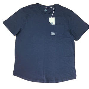 Just Jeans Mens Tee Sz 3XL NWT Blue Cotton Slub See Pics Z4 - Picture 1 of 7
