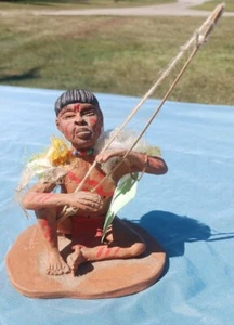 Carlos Hernadez Amazon Bowman Tonskulptur - Bild 1 von 7