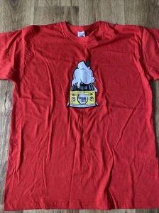 VW Camper Van T Shirt Camper Show 2013 Red Vgc Large - Picture 1 of 5