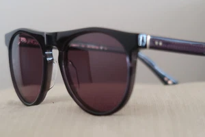 FOLK X OSCAR DEEN MORRIS SUNGLASSES POLISHED BROWN A HOLIDAY FESTIVAL CLASSIC - Picture 1 of 12