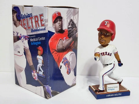 ADRIAN BELTRE #29 BOBBLEHEAD Texas Rangers 2015 MLB Baseball Giveaway - No Bat Cover