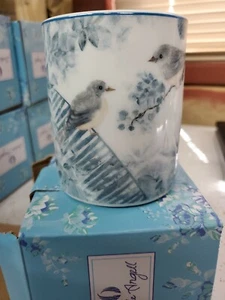 Darbie Angell Birds of a Feather Bird  Mug, Gray, BRAND NEW  - Picture 1 of 5