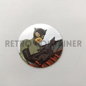 Vintage Waddingtons POG POGS WPF 1994 Caps - Batman TAS DC Comics Catwoman - Picture 1 of 1