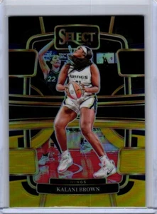 Panini Select Kalani Brown Black Gold /5 SSP - Photo 1/2