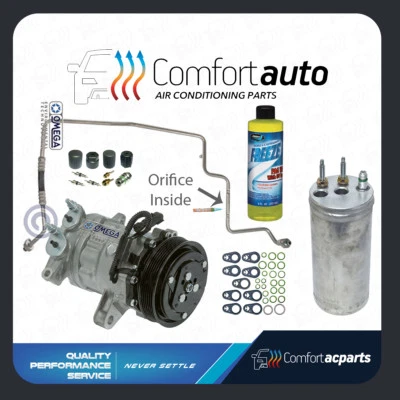 Nuevo kit de compresor de aire acondicionado compatible con: Jeep Liberty V6 2002 2003 2004 2005 3,7 L solamente Foto 1 de 4