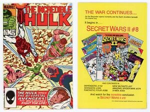 Incredible Hulk #316 (NM+ 9.6) HIGH GRADE Bi-Coastal Avengers Byrne 1986 Marvel