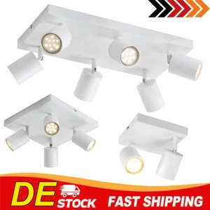 Deckenleuchte LED Decken- Wand-Lampe Spot Strahler GU10 Büro Flurlampe Leuchte - Bild 1 von 24