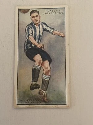 VINTAGE 1928-29 JOHN PLAYER FOOTBALLERS CARD#61 W.J. KIRTON  NO150 - Image 1 of 2