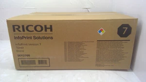 Genuine Ricoh/IBM InfoPrint Version 7 Black Toner *Case of 4* 56Y2700 - Picture 1 of 5