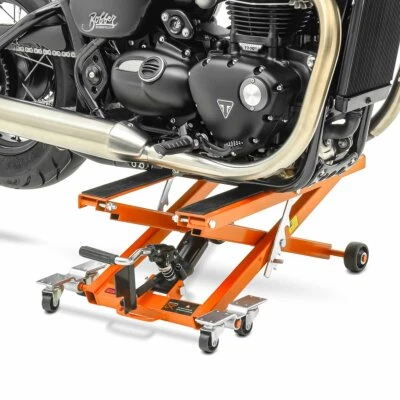 Motorrad Hebebühne XL für Victory Ness Cross Country orange Scherenheber - Bild 1 von 4