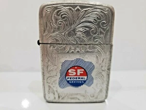 Briquet De Banque Vintage Fonctionnel "S F FEDERAL SAVINGS" 1149,30 - Picture 1 of 5