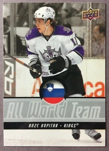 2008-09 Upper Deck All World Team #AWT12 Anze Kopitar Los Angeles Kings SP - Picture 1 of 1