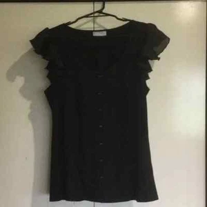 Jeanswest Women’s Black Top - Size S - Picture 1 of 5
