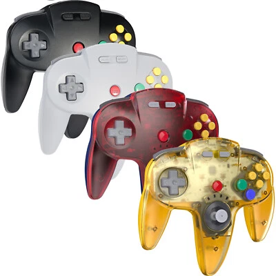 New Wireless N64 Controller Remote Gamepad Joystick for N64 Video Game Console - Image 1 of 4