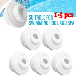 1-5 Universal Swimming Pool Nozzle Pool Spout Fitting Spa 180° Return Jet Nozzle - Picture 1 of 17