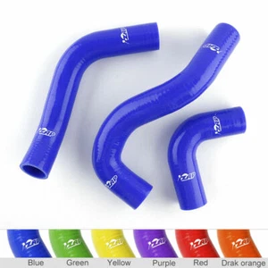 Blue For 2004-2009 2010 SUZUKI SWIFT MK4 M15A M16A SPORT Silicone Radiator Hose  - Bild 1 von 12