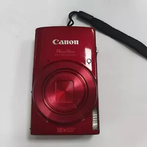 90%new Canon PowerShot ELPH 190 IS Digital Camera 20MP Wi-Fi Great Condition-Red - Picture 1 of 4
