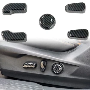 for Subaru WRX 2022-2023 Interior Car Seat Adjustment Button Cover Trim 5pcs - Picture 1 of 8