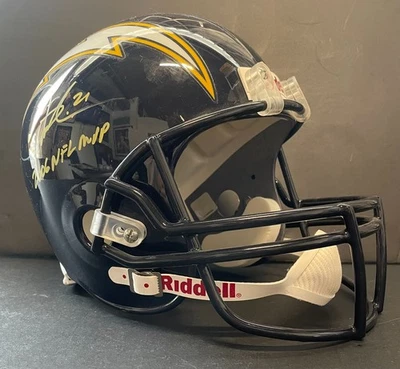 LaDainian Tomlinson Signed San Diego Chargers Full Size Replica Helmet Tri-Star - Image 1 of 4