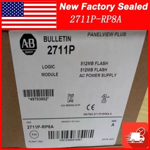 Módulo Lógico 2711P-RP8A HMI PanelView Plus 6 Nuevo Sellado ENVÍO GRATUITO - Imagen 1 de 4