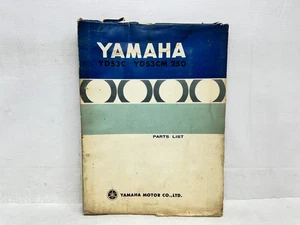 1965 Yamaha Motorcycle Model YDS3C & YDS3CM 250cc ORIGINAL OEM Parts List - Foto 1 di 7