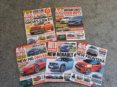 5 x Auto Express Magazines Bundle / Collection / Joblot 2024 with Special Issues - Image 1 of 4