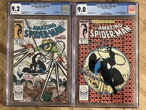 Amazing Spider-Man 300 CGC Graded 9.0 (1st Venom) & 299 - 9.2 Marvel Comics 1988 - Bild 1 von 22