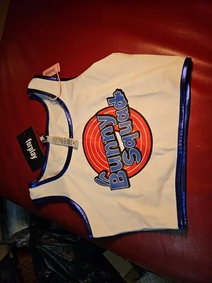 Disfraz de Halloween para adulto Forplay Bugs Bunny Squad personaje de película L/XL *Solo Top* Foto 1 de 3