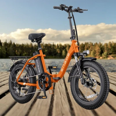 20INCH Folding E-Bike 1125W 52V Fat Electric Bicycle 68Miles ENGWE Electric Bike