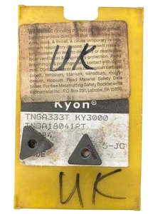 10Pcs.  Kennametal TNGA 333T Grade: KY3000 Ceramic Inserts - Picture 1 of 1