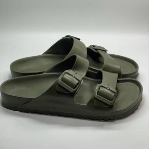 Sandalia Birkenstock Arizona Essentials para hombre talla 9M/11W/42 espuma EVA verde oliva - Imagen 1 de 6