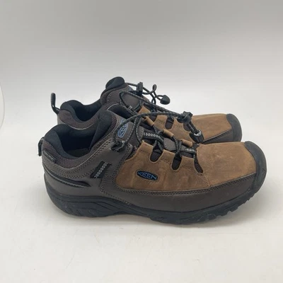 Keen Targhee III Boots Youth 7 1026984 Brown Waterproof Leather Hiking Shoes - Image 1 of 4