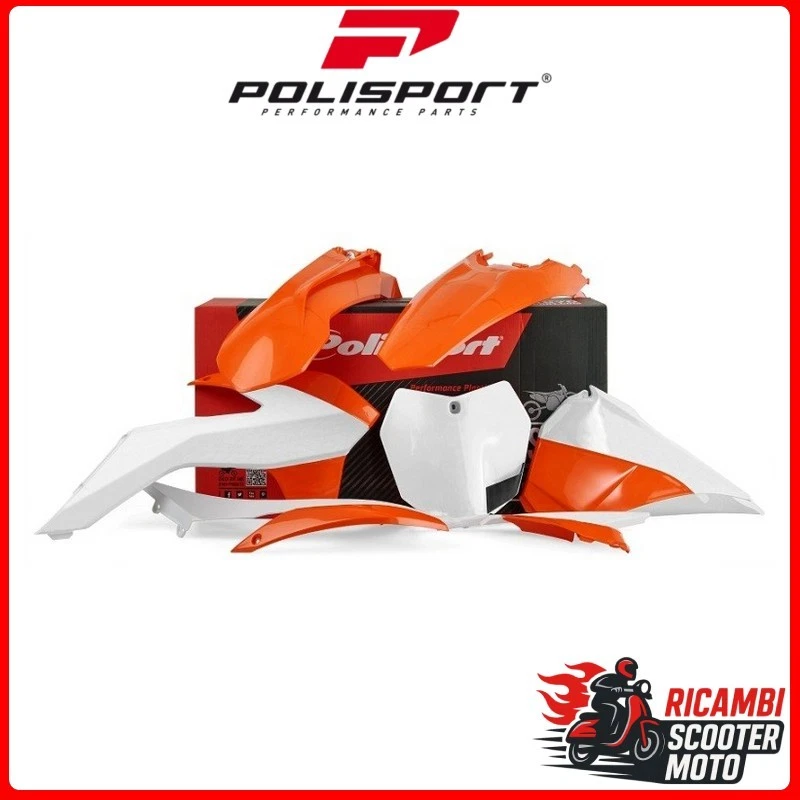 Weißes Kunststoff-Kit KTM 250 SX 2013-2016 P90638#2 - Изображение 1 из 1