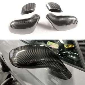 Real Carbon Fiber Add-on Side Mirror Covers for Chevrolet Corvette C6 2005-2013 - Picture 1 of 7