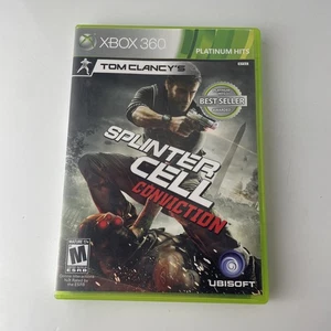 Splinter Cell Conviction (Xbox 360) (Platinum Hits) CIB Very Good Condition - Picture 1 of 6