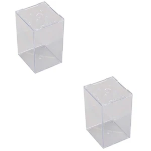 2 Stück Aquarien Miniatur Aquarium Desktop Aquarium Mini Fisch Box Fische - Bild 1 von 12