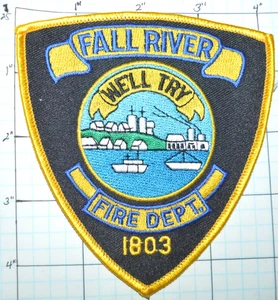 MASSACHUSETTS, FALL RIVER FIRE DEPT PATCH - Picture 1 of 1