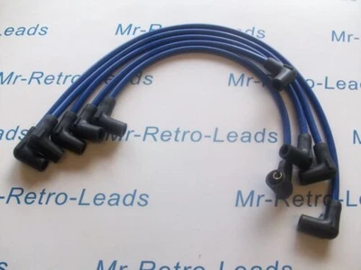 BLUE 8MM PERFORMANCE IGNITION LEADS FITS VOLVO 480 460 440 2.0 1.7 TURBO B18FT - Image 1 of 4