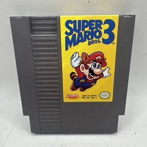 Super Mario Bros. 3 (Nintendo NES, 1990) - VERY NICE - Authentic & Tested - Afbeelding 1 van 4