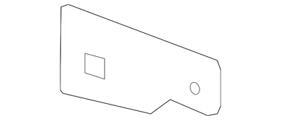 Parachoques panel trasero placa L original Acura RDX 2019-2021 66163-TJB-A00ZZ Foto 1 de 2
